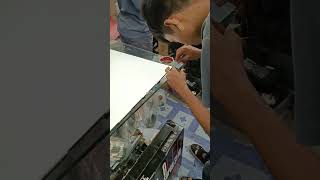 How To Change Backlight Part 2 lcd smartphone ledtvrepair backlight tv ledtvbacklightrepair [upl. by Anilrahc]