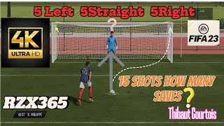 How Many Penalty Saves by Thibaut Courtois 15 penalty shots [upl. by Tybald]