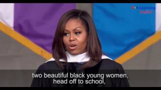 Michelle Obama Commencement Address at City College of New York [upl. by Sanfred]