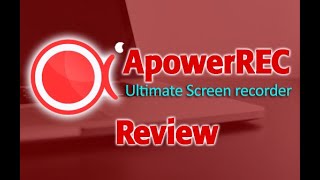 ApowerREC  Start Recording with your Screen Webcam and Mic REVIEW [upl. by Damarra224]