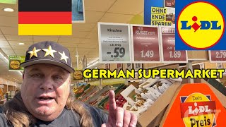 Exploring German Supermarket Lidl compare to American Grocery store [upl. by Sinclair]