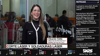 EDUARDO VELILLA  CORTE LÁSER Y SOLDADURAS LÁSER  5DIAS NETWORK  5díasTV [upl. by Humfrid]