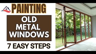 How to Primer and Paint Old Metal Windows [upl. by Enehs]