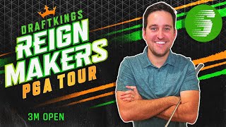 DraftKings PGA Reignmakers 2023 3M Open Golf Picks amp Predictions This Week [upl. by Hazard]