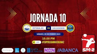 Rotogal Boiro Voleibol 🆚 Intasa San Sadurniño  Superliga Masculina 2  🏐 Jornada 10 🏐 [upl. by Towny922]