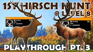 9 LEGENDARY RED DEER Before UNLOCKING an OUTPOST in HIRSCHFELDEN  quotNEW GAMEquot Beginner Series Pt3 [upl. by Tavia]