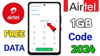 Airtel 2GB Free Data Offer 2024  Airtel 2GB Free Data Kaise Li  Airtel Recharge Free [upl. by Terrab]