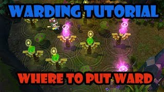 League Of Legend Warding Tutorial Imparare a piazzare i Lumi [upl. by Crespi]