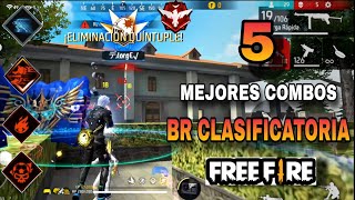 5 MEJORES COMBO DE HABILIDADES PARA CLASIFICATORIA EN FREE FIRE [upl. by Fleming129]