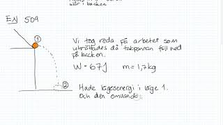 Fysik 1  Kapitel 5  Energiprincipen [upl. by Damalas]