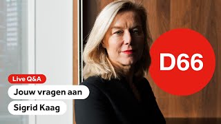 TERUGKIJKEN Jouw vragen aan Sigrid Kaag [upl. by Ennylcaj382]