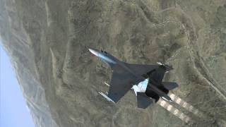 DCS World 126 Wing flex and wingtip vortices effects [upl. by Lanoil]