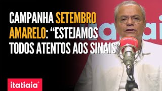 EDUARDO COSTA LEMBRA A IMPORTÂNCIA DA CAMPANHA DO SETEMBRO AMARELO [upl. by Vernier]