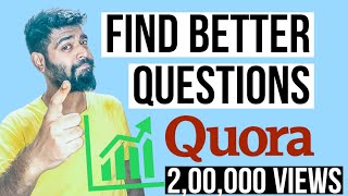 How to find questions on quora simple to understand tutorial [upl. by Lemart]