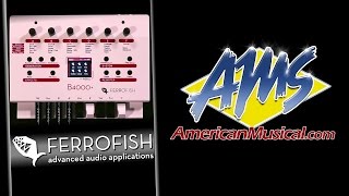 Ferrofish B4000 Plus In Depth Overview  Ferrofish B4000 Plus Drawbar Organ Module [upl. by Rosenblast]