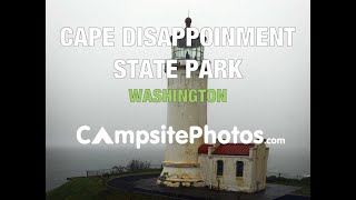 Cape Disappointment State Park Washington Campsite Photos [upl. by Aztinaj]