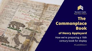 Conservation of The Commonplace Book of Henry Appleyard [upl. by Nomelc]