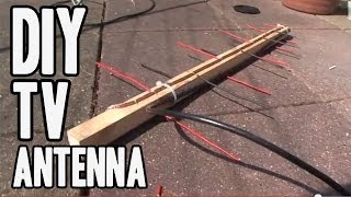 DIY TV antenna NEW LOG PERIODIC DESIGN [upl. by Ganley226]