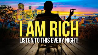 quotI AM RICH amp WORTHYquot Money Affirmations for Success Wealth amp Health  Listen To This Every Night [upl. by Dedra]