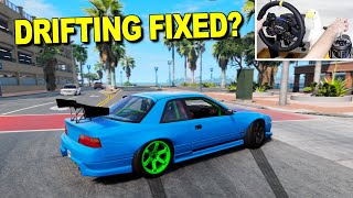 BeamNG has Finally Fixed DRIFTING [upl. by Eentihw]