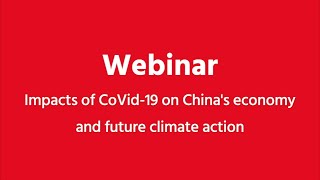 Impacts of CoVid19 on Chinas economy and future climate action [upl. by Eilah]