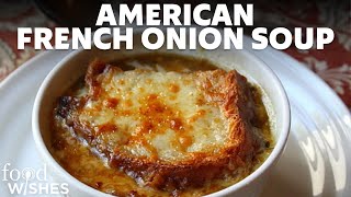 American French Onion Soup Recipe  How to Make Onion Soup [upl. by Zertnom]