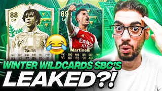 WTF😂 EA quotLEAKEDquot EVERY WINTER WILDCARD SBC COMING OUT  FC 24 Ultimate Team [upl. by Dyana]