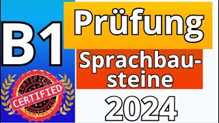 GAST  B1 Prüfung  Sprachbausteine Übungssatz  GAST DTZ 2024 TEST [upl. by Anotyad]