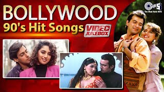 Bollywood 90s Hit Songs  90s Love Songs  Hindi Love Songs  Video Jukebox [upl. by Derk]