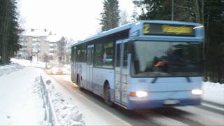 Buss film från Umeå med Bussar 2010 Lokaltrafik [upl. by Christiansen]