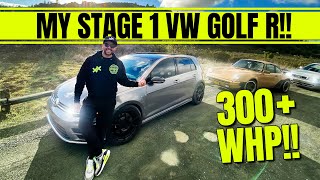 My Stage 1 Golf R is a BEAST [upl. by Yenffit]