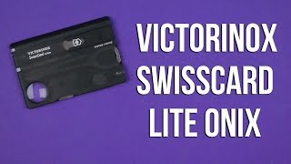 Распаковка SwissCard Lite Onyx [upl. by Aleetha]