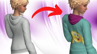 SIMS 4 TUTORIAL How to recolor plus design [upl. by Ardnossac]