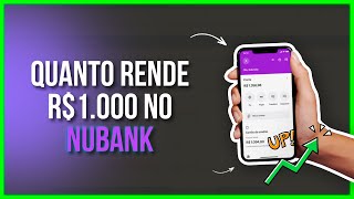 Excel Quanto rende R 1000 no NuBank feito no Excel [upl. by Nakhsa]