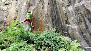 Jerkin The Gherkin  Cambusbarron Quarry AKA Thorntons Quarry [upl. by Ardnosal]