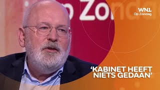 Lijsttrekker GroenLinksPvdA Frans Timmermans haalt uit naar klimaatminister Rob Jetten [upl. by Marchese841]