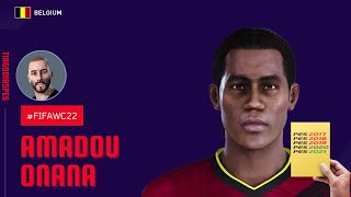 Amadou Onana TiagoDiasPES Everton Lille Face  Stats  PES 2021 [upl. by Zechariah]