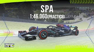 iRacing 24S3 Merceds W12  Spa 146060 [upl. by Aanas324]