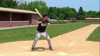 112 Proper baseball batting stance Improve hitting mechanics swing analysis instruction tips [upl. by Edrock]