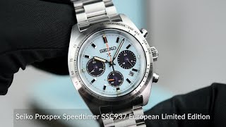 Seiko Prospex Speedtimer SSC937 European Limited Edition [upl. by Lula]