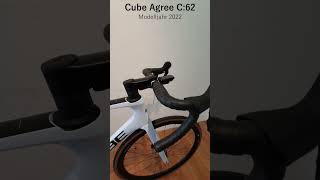 Cube Agree C62 flashwhite  n  carbon 2022 [upl. by Yerocaj417]