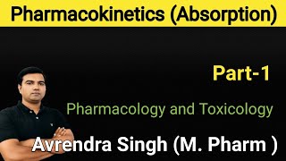 Pharmacokinetics Absorption and its Mechanism Part1 by Avrendra Singh MPharm [upl. by Ahsinyd]