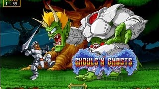 Lets Play Ghoulsn Ghosts Arcade [upl. by Ymmor]