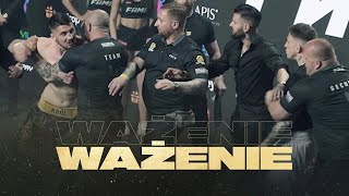 BESTIA SZUKA DYMÓW NA WAŻENIU PRZED FAME MMA 10 [upl. by Checani]