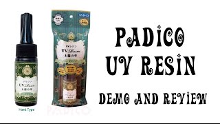 Padico UV Resin Demo and Review [upl. by Zizaludba]