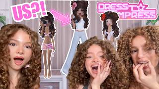 We Played DRESS TO IMPRESS Roblox [upl. by Puklich]