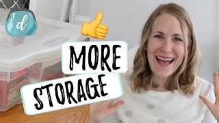 MAXIMIZE STORAGE  Best under bed organizers [upl. by Cheslie17]