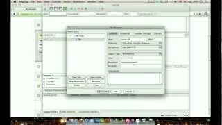 FileZilla Setup FTP Tutorial Mac Server Setup [upl. by Ahsatan]