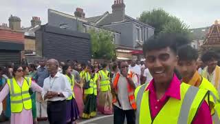 LONDON SRI MURUGAN TEMPLE CHARIOT  ஸ்ரீ முருகன் தேர் திருவிழா [upl. by Aborn556]