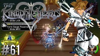 Ⓜ Kingdom Hearts HD 25 Final Mix ▸ 100 Critical Walkthrough 61 Drive Forms to LVL 7 [upl. by Dodie667]